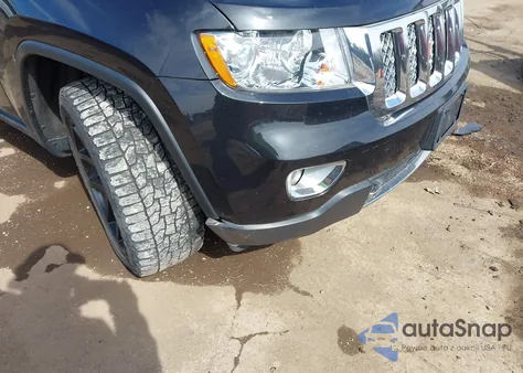 2012 Jeep Grand Cherokee Overland z USA, uszkodzony, nr VIN 1C4RJFCT5CC288288